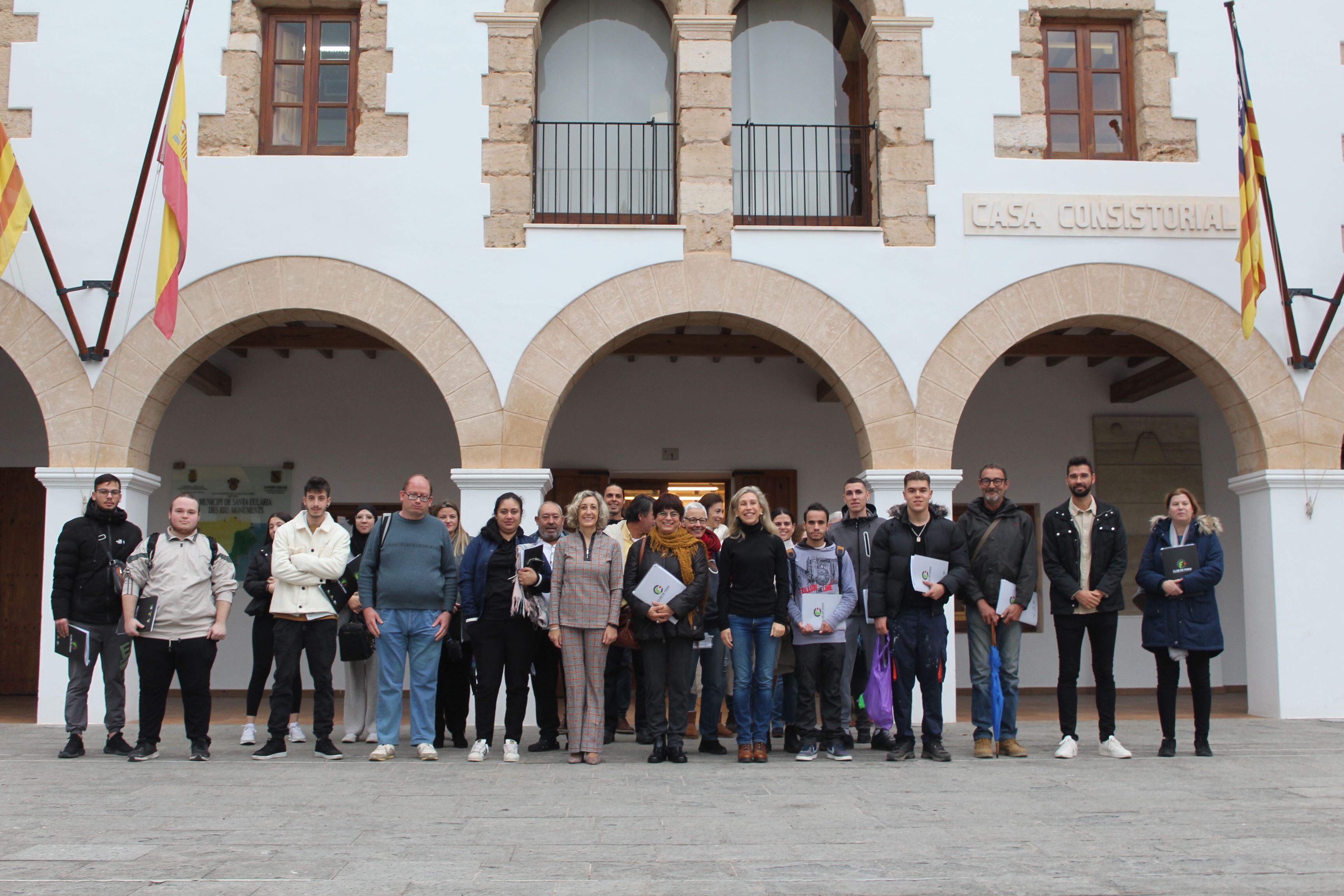 Los nuevos trabajadores de Santa Eulària