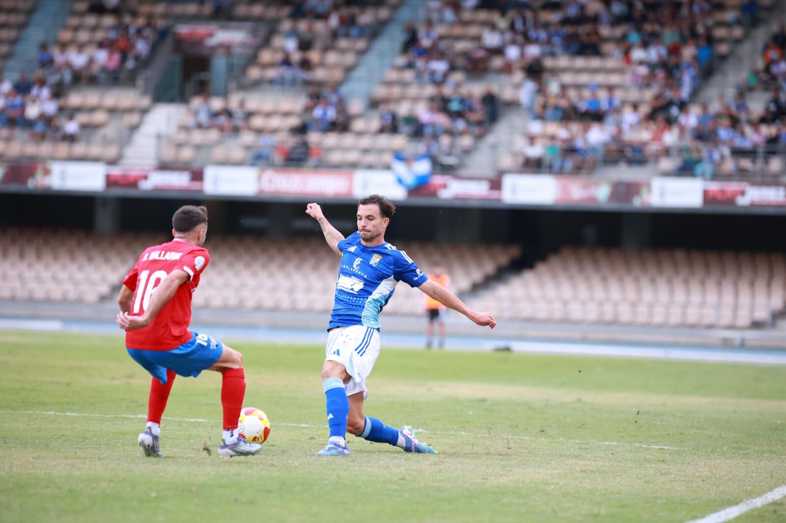 Imagen del partido disputado en Chapín ante el Estepona
