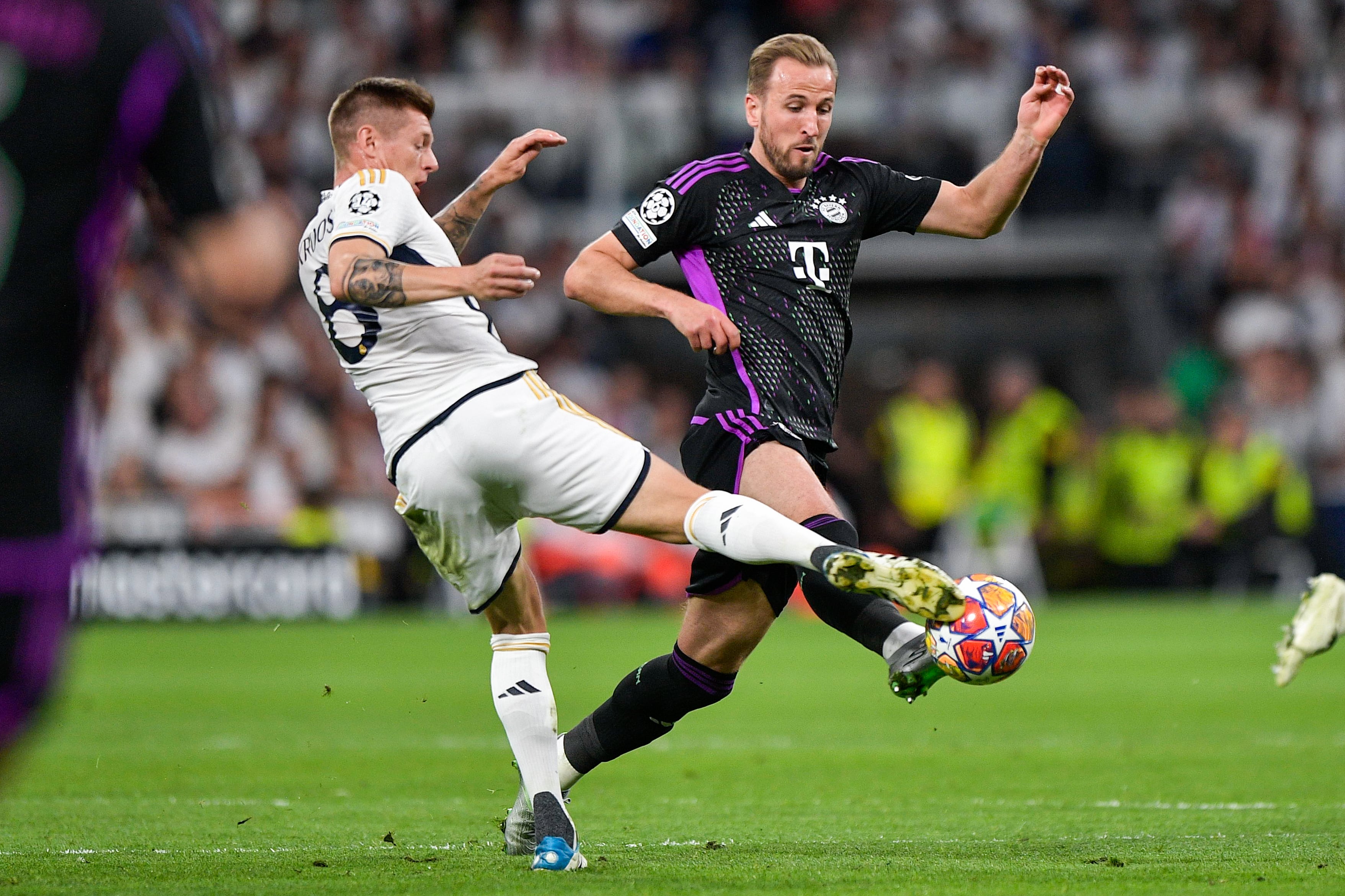 Toni Kroos, durante la vuelta de las semifinales de Champions entre Real Madrid y Bayern de Múnich