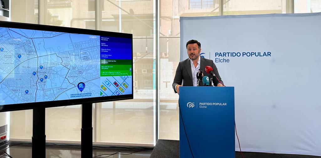 Pablo Ruz, presidente del PP de Elche