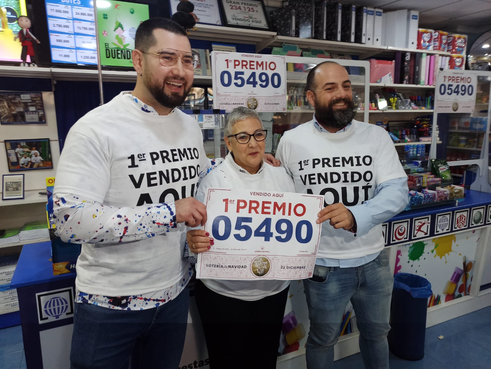 El Gordo ha llegado a Albacete con el número 05490