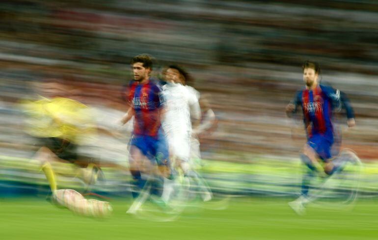 Una imagen del último Real Madrid- Barcelona.