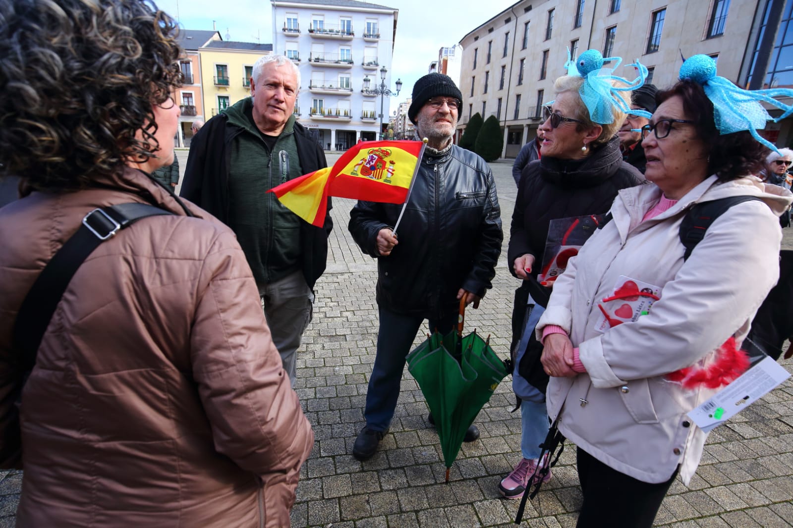 Algunas personas que acudieron a la protesta pidieron la dimisión del Ministro del Interior