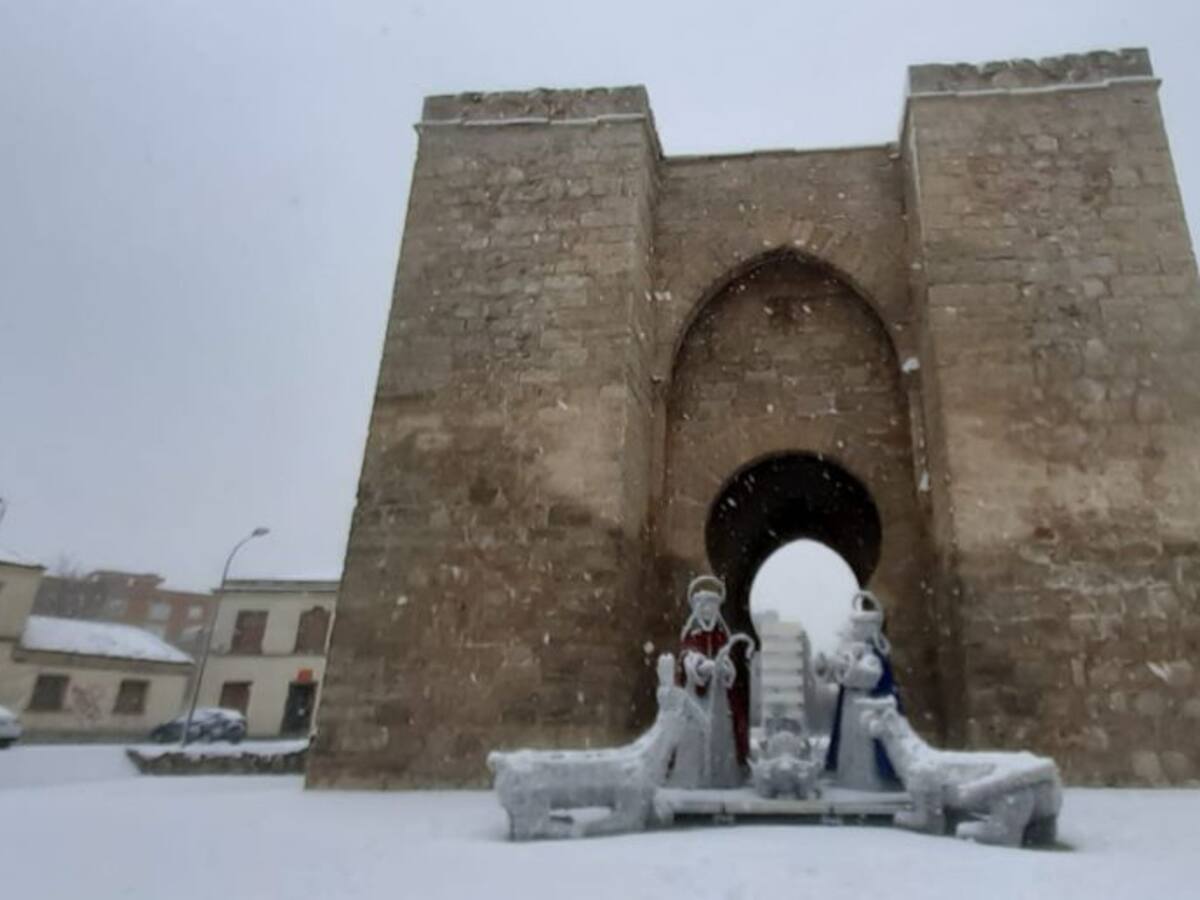 La nevada deja imágenes de postal en Ciudad Real