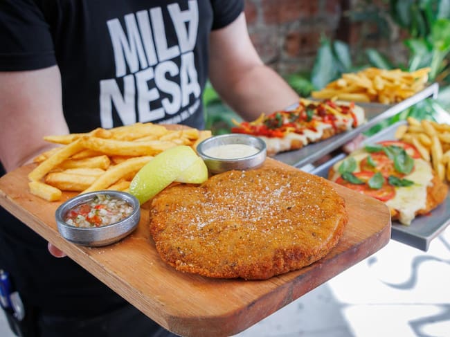 Milanesa del restaurante 'El Club de la Milanesa'.