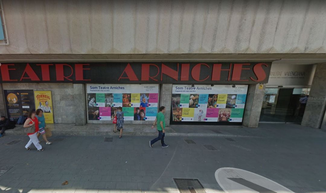 Vista del Teatre Arniches.