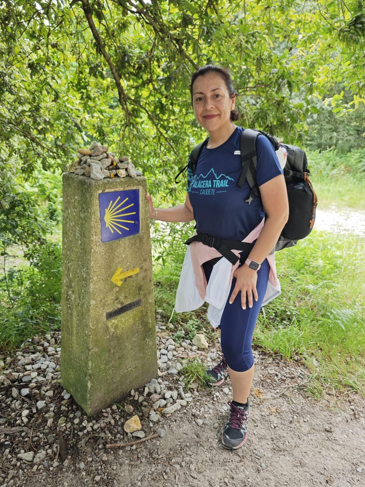 Magally, en Santiago