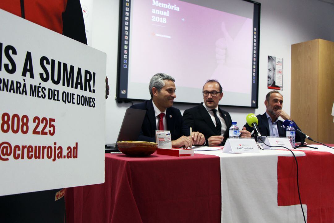 La Creu Roja presenta la memòria del 2018