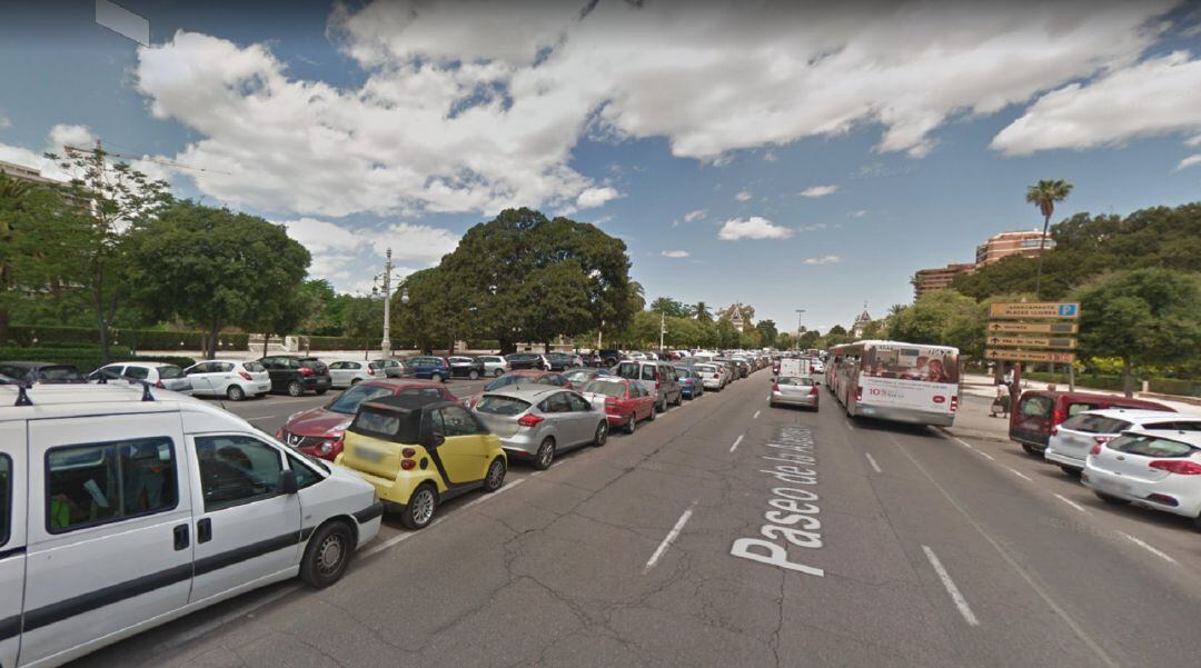 Paseo de la Alameda de Valencia