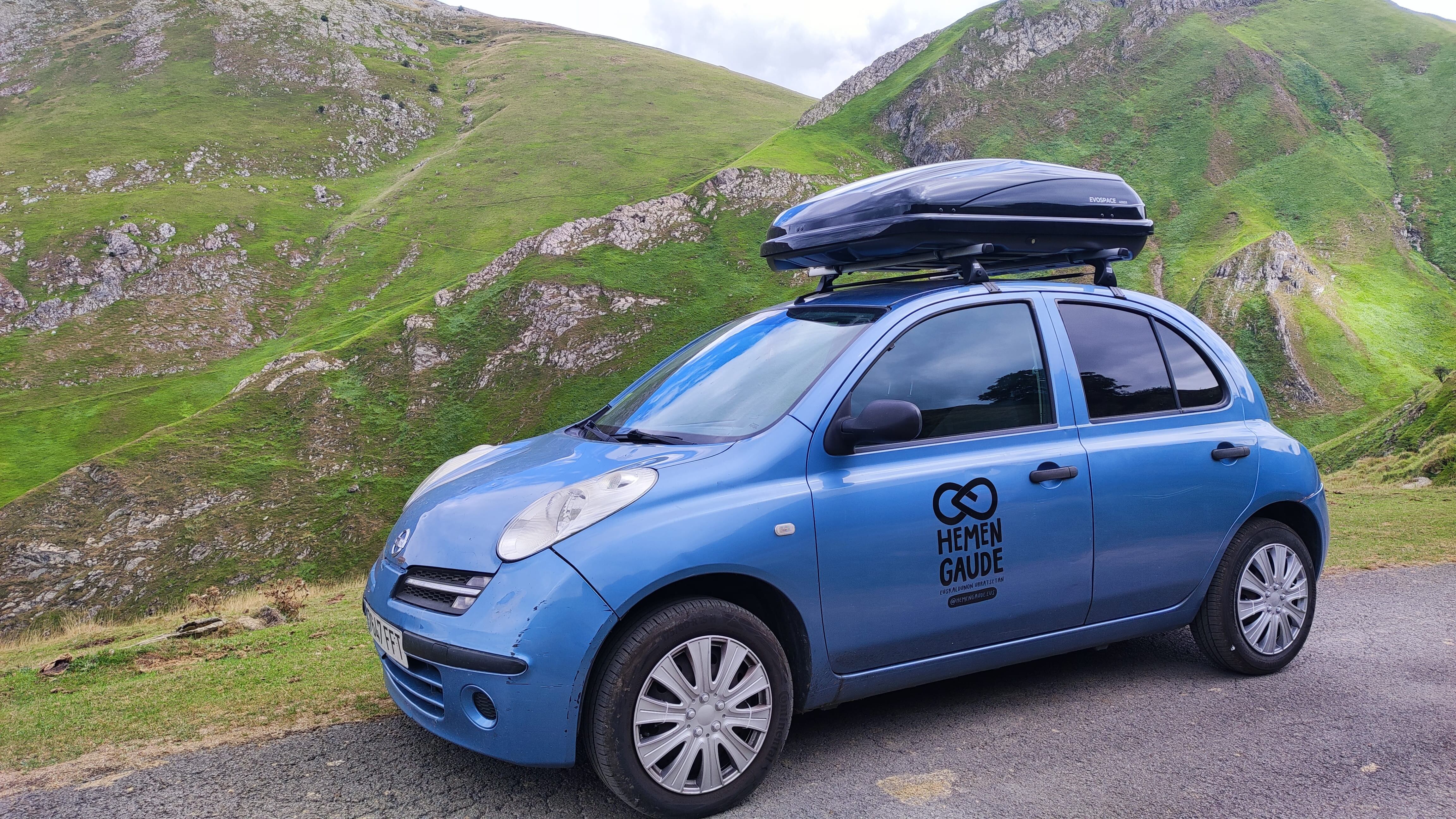 El coche que utilizarán en esta gran aventura