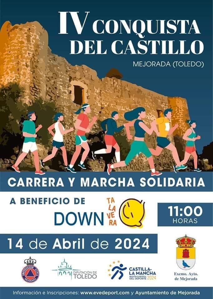 Cartel de la IV Conquista del castillo de Mejorada, Toledo.