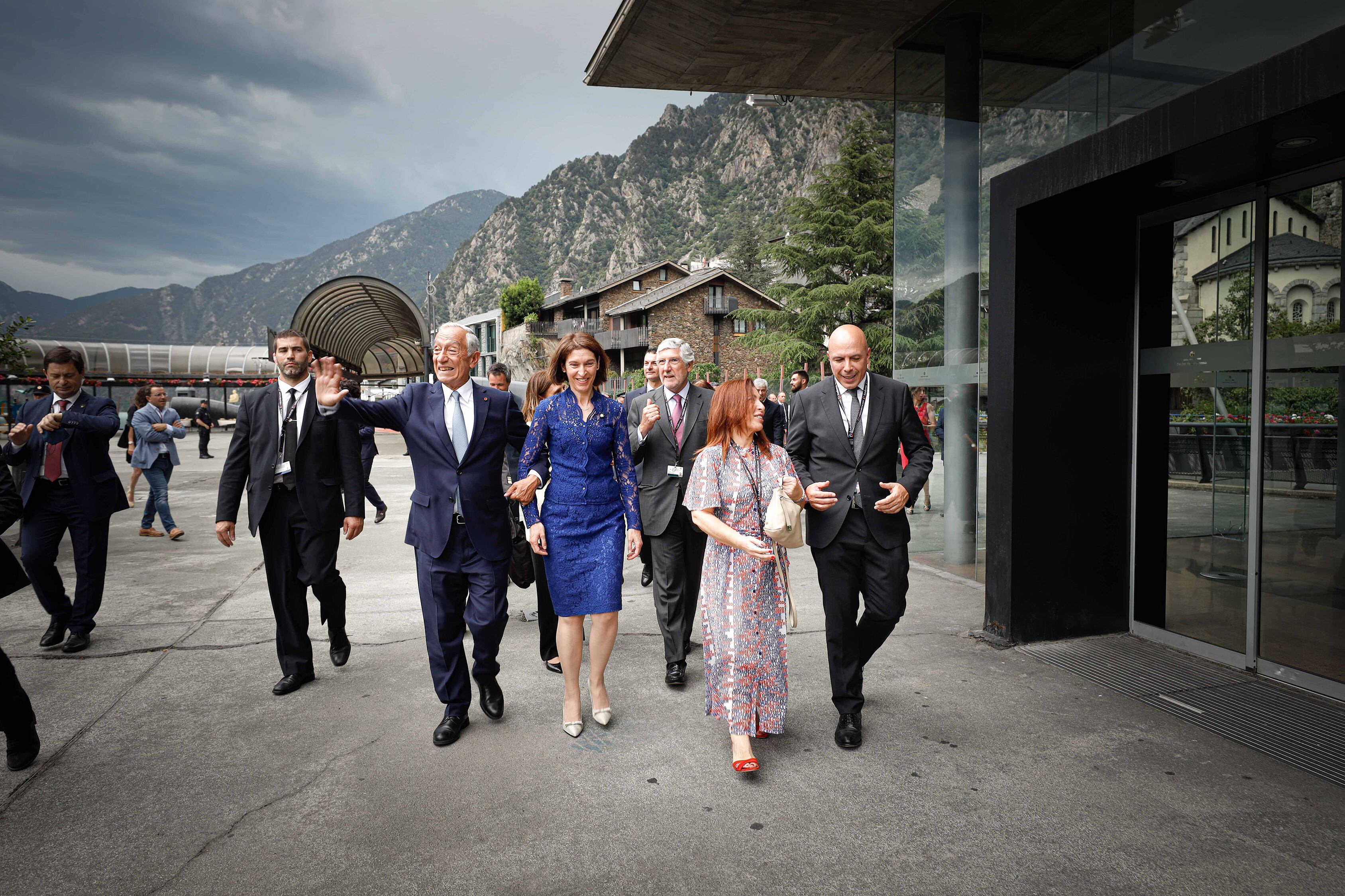 VISITA OFICIAL DE L’EXCM. SR. MARCELO REBELO DE SOUSA,PRESIDENT DE LA REPÚBLICA DE PORTUGAL:Foto:SFGA/CEsteve
