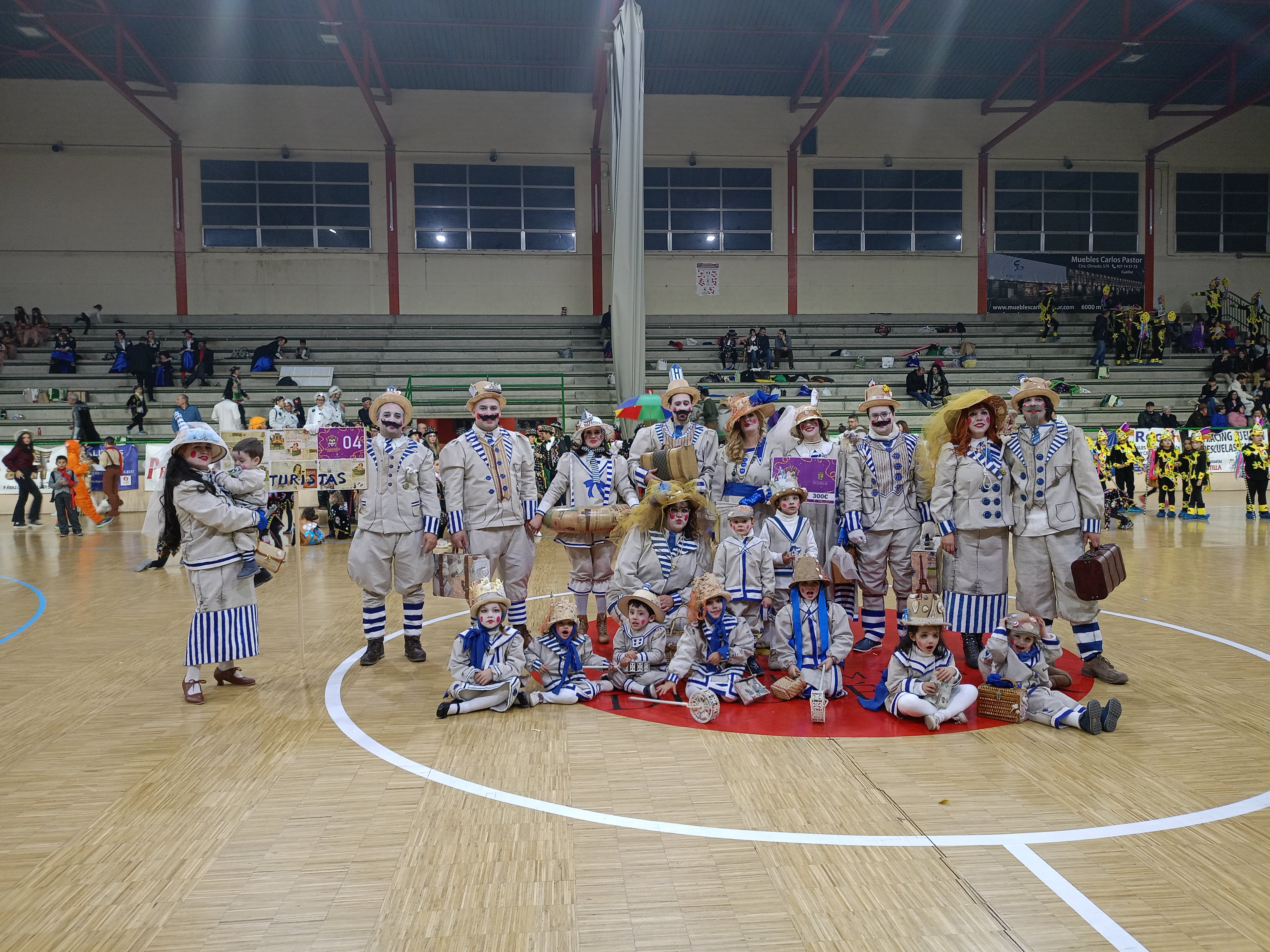 Ganadores del concurso de carnaval infantil de Cuéllar en 2024