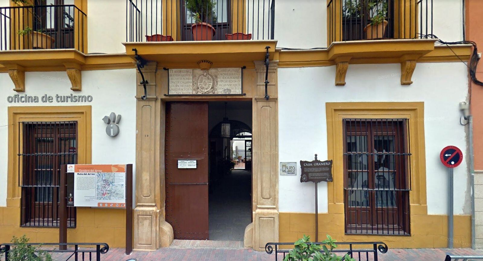 Edificio que alberga el Museo del Arroz de Calasparra