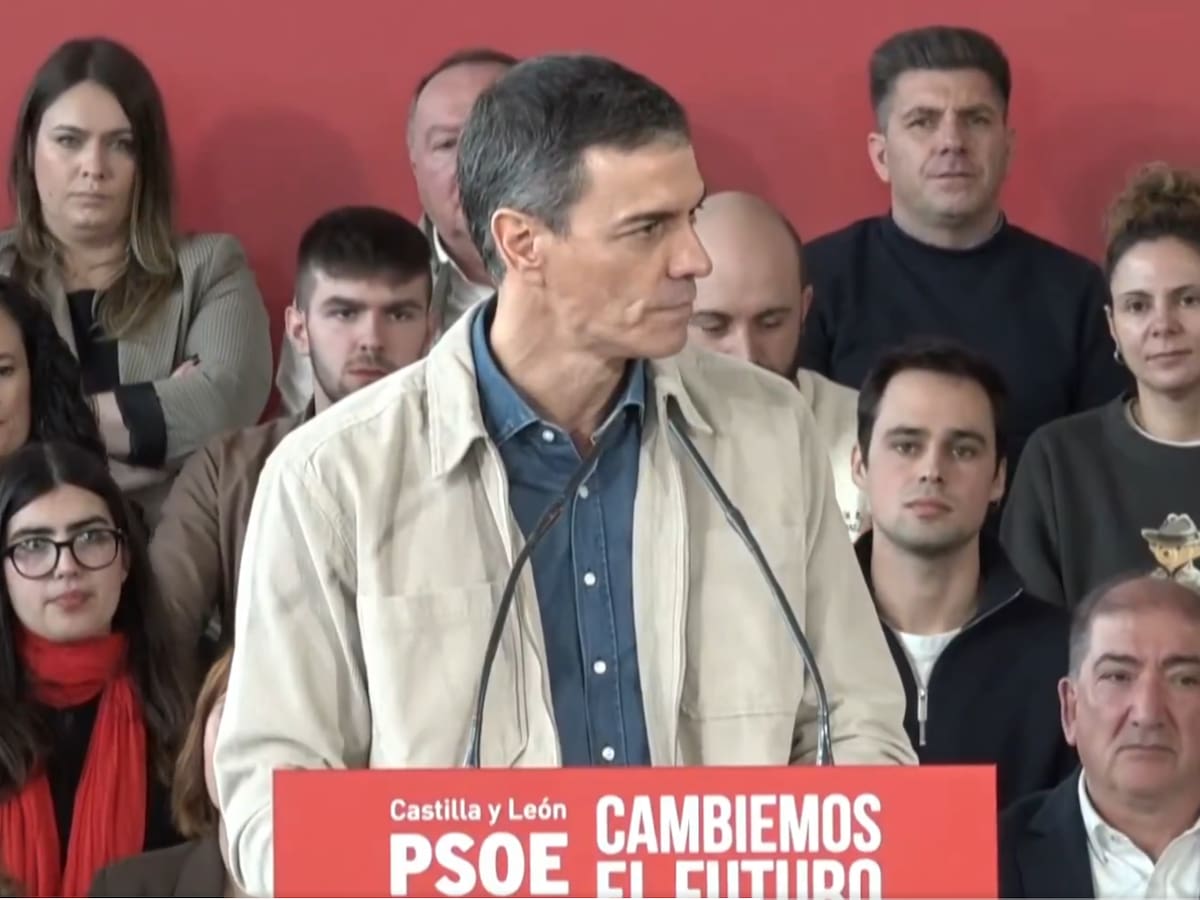 Sánchez relanza la carrera del PSOE en Castilla y León con el reclamo de que sea "el punto y final" de los Gobiernos del PP con Vox
