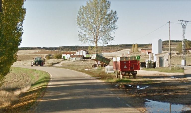 Entrada al casco urbano de Pinilla Trasmonte