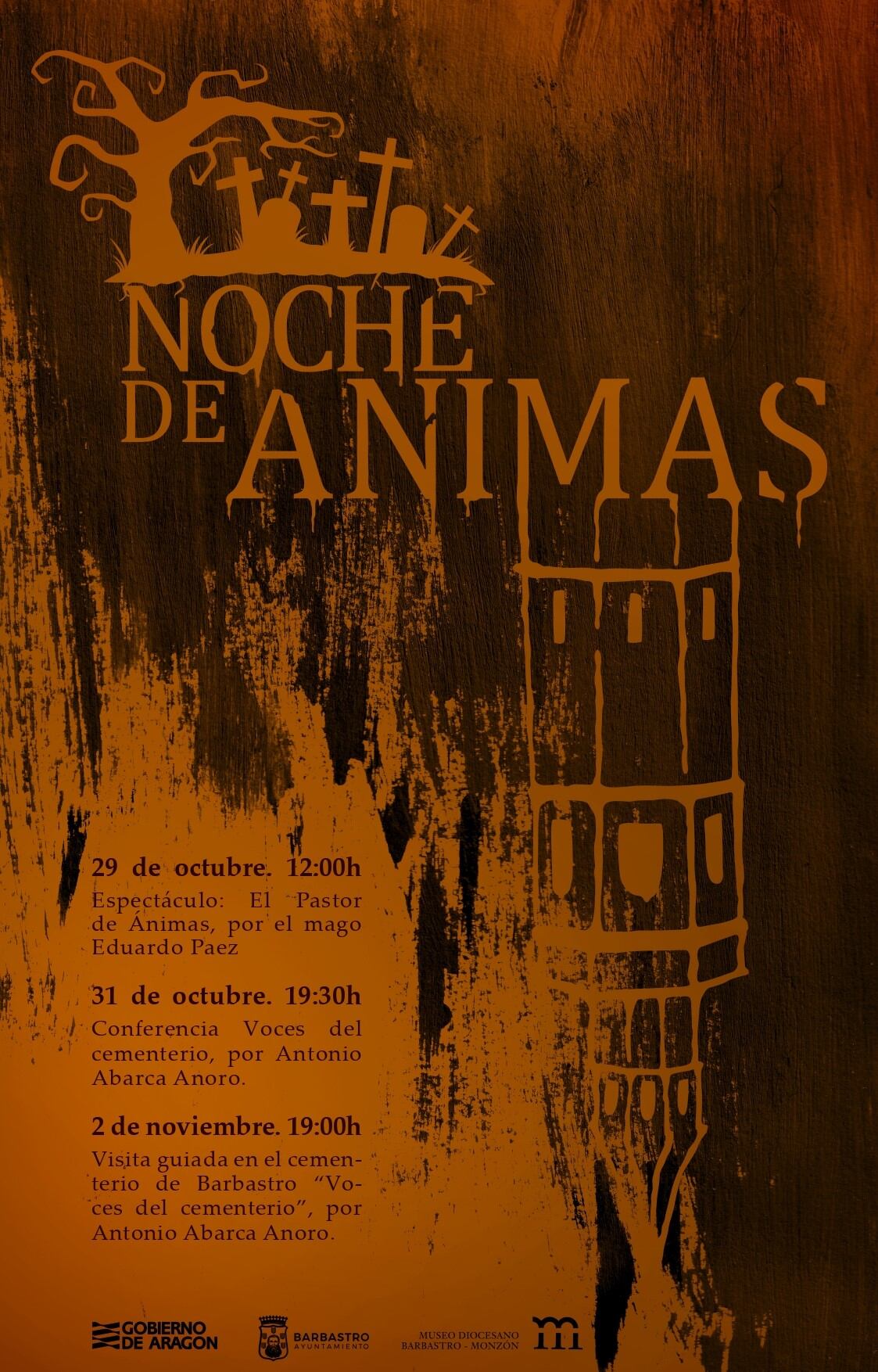 Noche de ánimas en el Museo Diocesano Barbastro-Monzón
