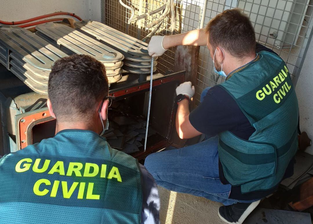 La Guardia Civil desarticula una organización criminal dedicada al robo de cobre en la localidad de Alcácer