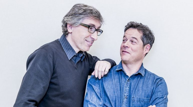 David Trueba y Jorge Sanz, foto promocional