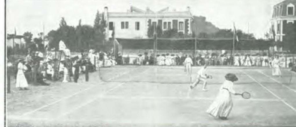 Imagen del libro &#039;Una historia visual del tenis en Euskadi&#039;