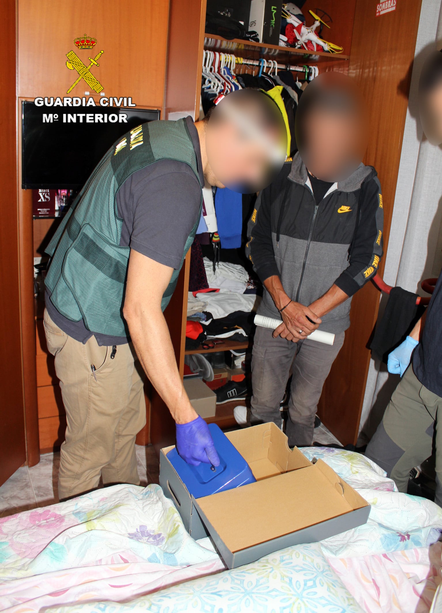 La Guardia Civil desmantela en Moratalla un grupo delictivo dedicado al tráfico de drogas