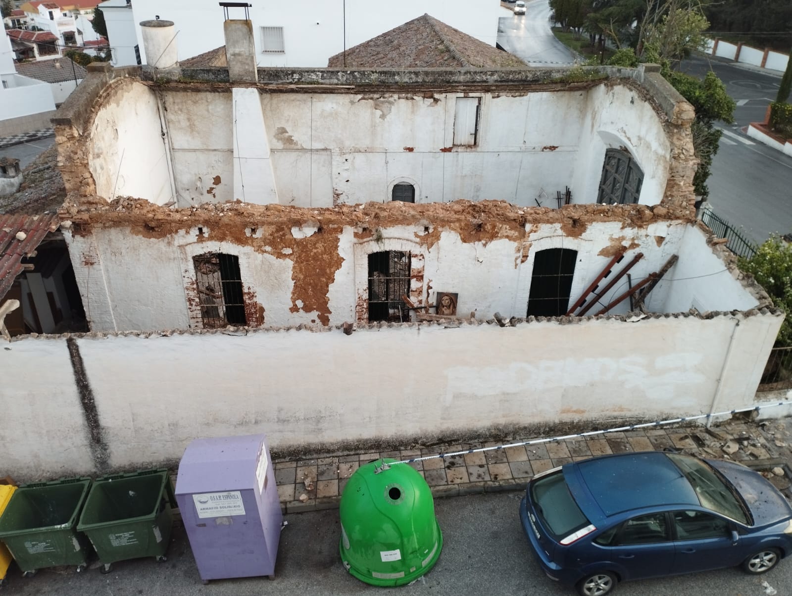 El suceso ha provocado el nerviosismo entre los vecinos de la barriada de La Dehesa