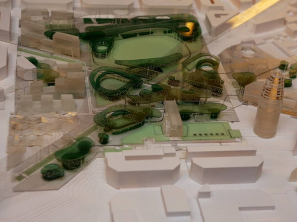 La nova Plaça de les Glòries serà un parc