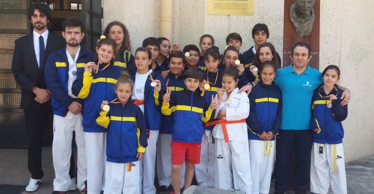 Medallistas de la Escuela Municipal de Taekwondo de Colmenar Viejo