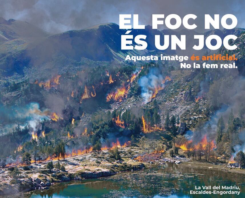 Campanya de prevenció d'Incedis de Protecció Civil