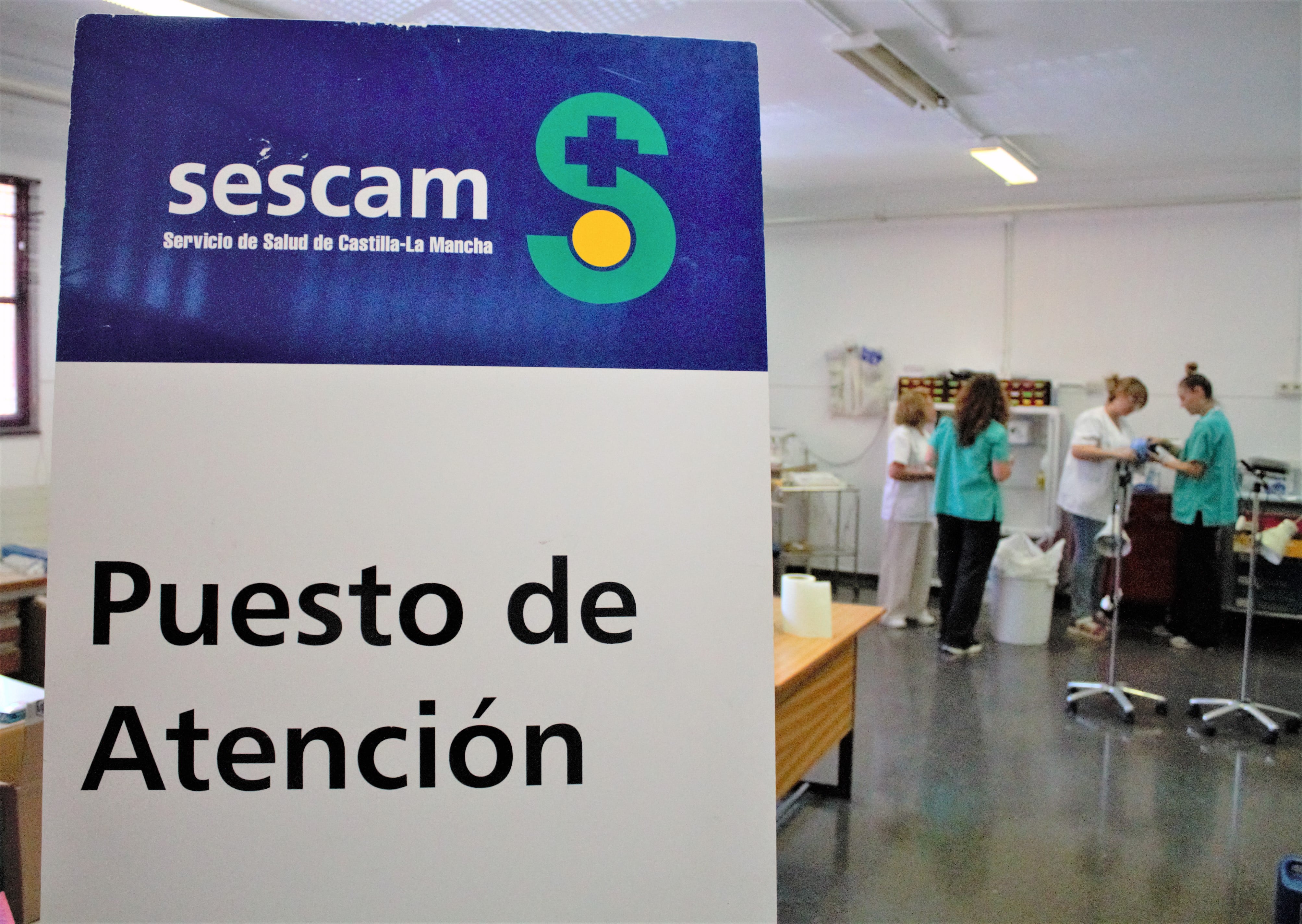 La Gerencia de Atención Integrada de Albacete instala el Puesto de Atención a Urgencias Sanitarias en la Feria.