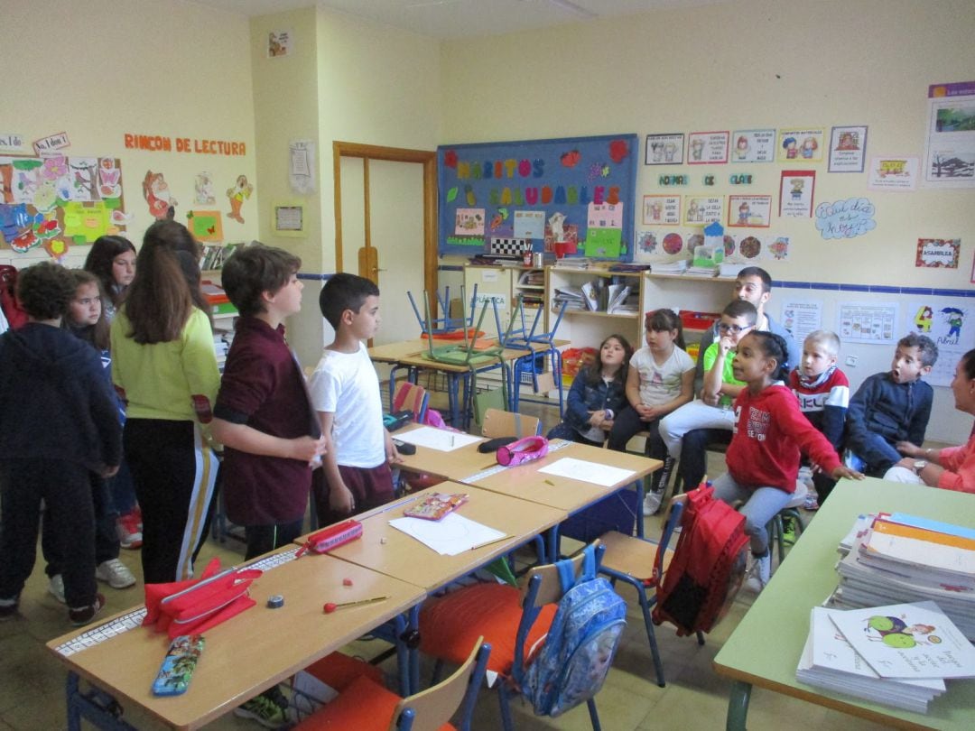 Actividad en el aula, CEIP Andalucía.