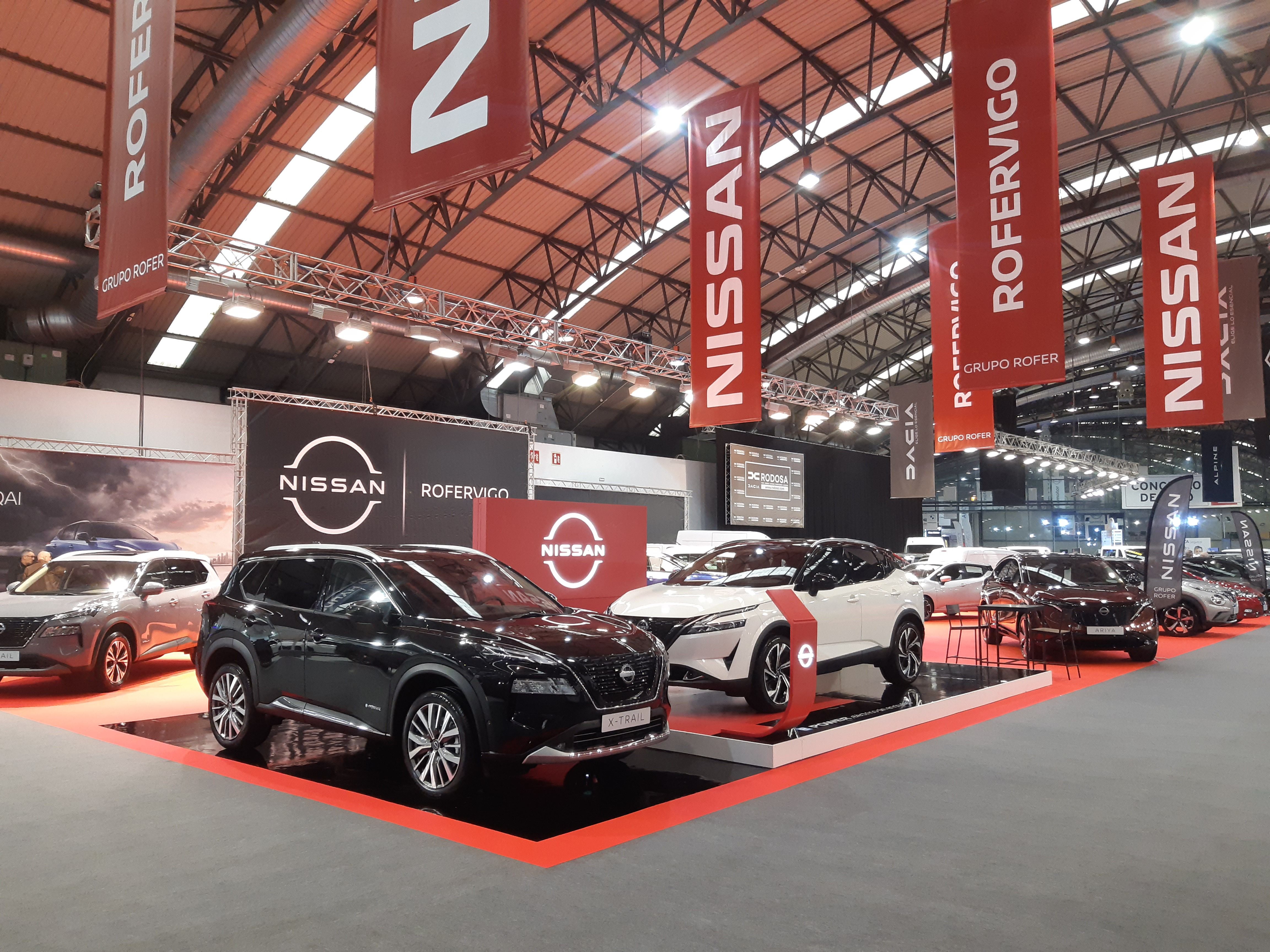 Uno de los stands del Salón del Automóvil 2023 en Vigo