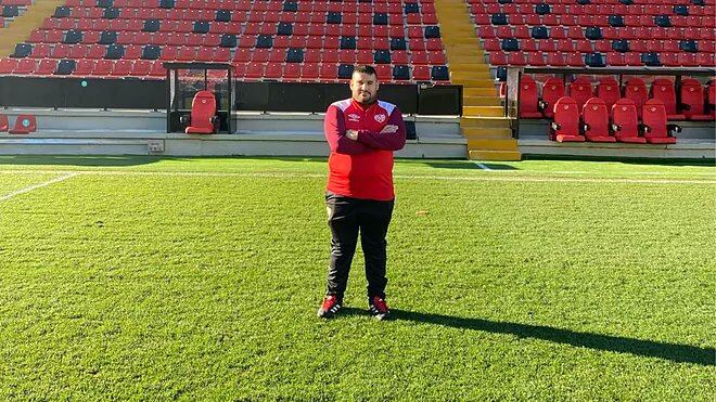 Jorge Blanco, preparador físico del Rayo Femenino B