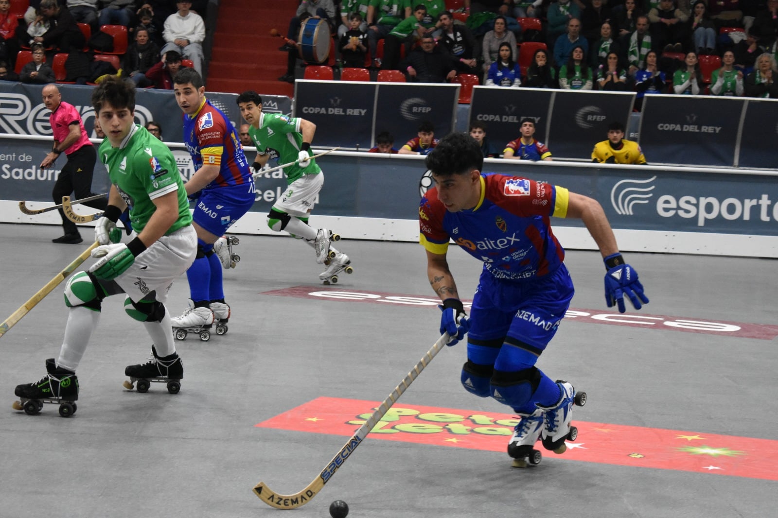 Copa del Rey Patín Alcodiam ante el Liceo 2026