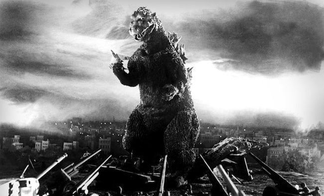 Godzilla in a scene from the film.  © Toho Co. Ltd. ALL RIGHTS RESERVED