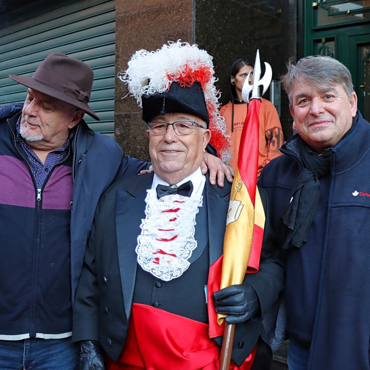 El Presidente de la Junta Central de fiestas, en Sax