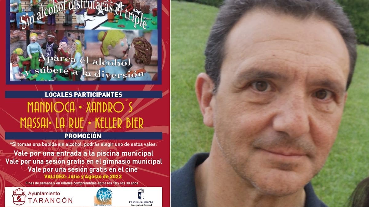 Paco Montalvo, coordinador del Plan Municipal de drogas en Tarancón