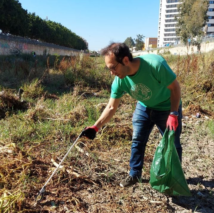 Jornada reivindicativa de limpieza del río Guadalmedina