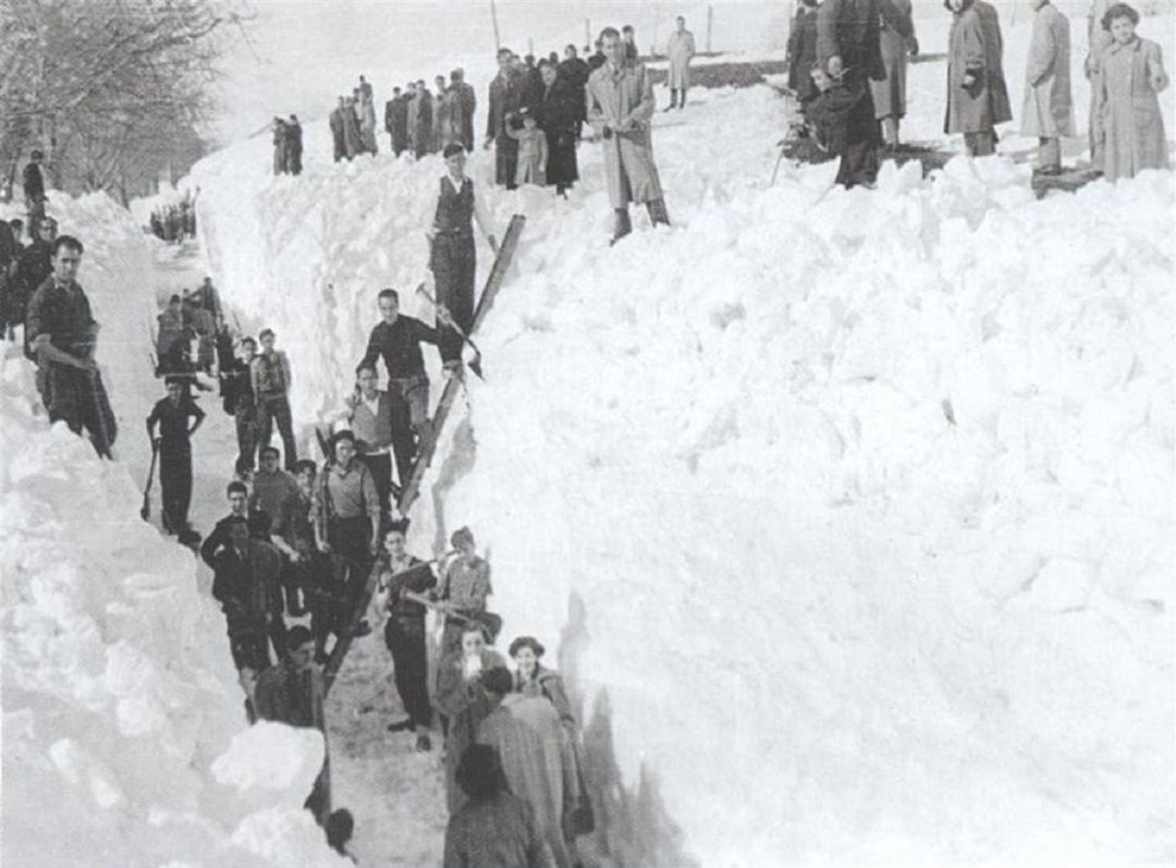 Los espesores de nieve llegaron a superar los 6 metros en zonas de la cordillera