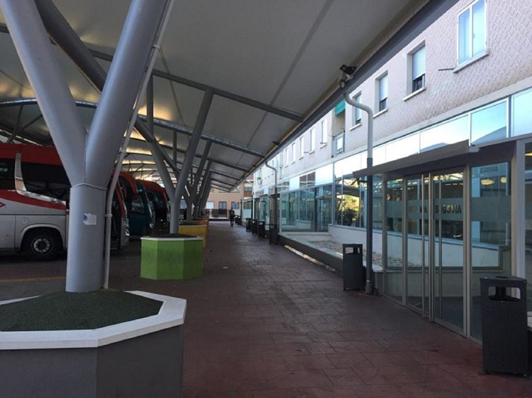 Estación de autobuses de Segovia (imagen de archivo)