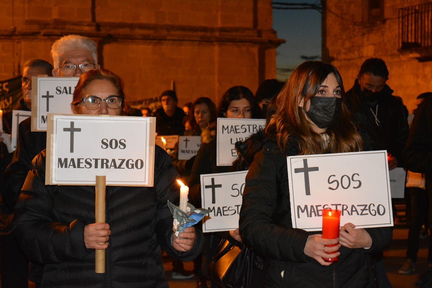 Protesta contra el clúster eólico del Maestrazgo