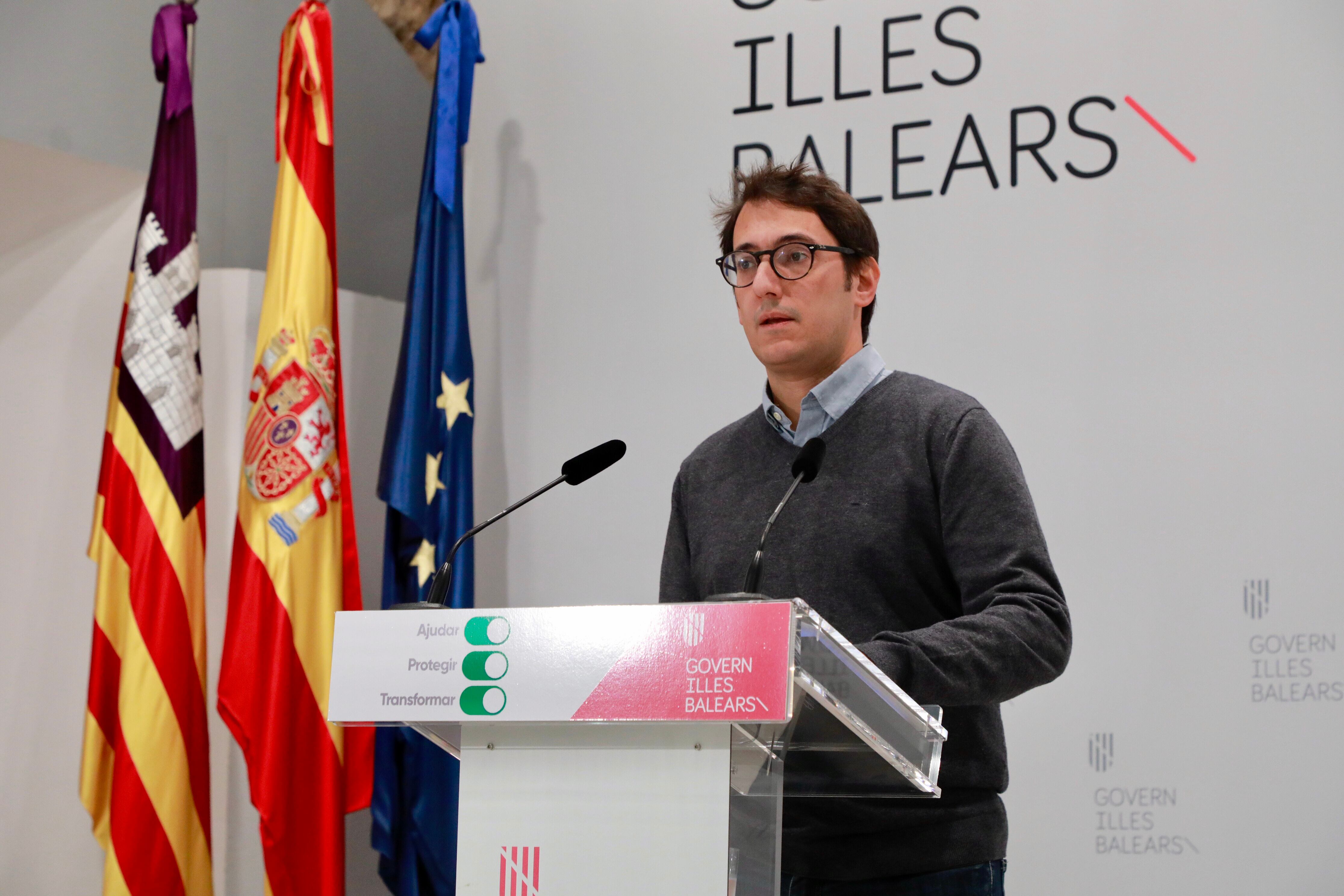 Iago negueruela tras el Consell de Govern