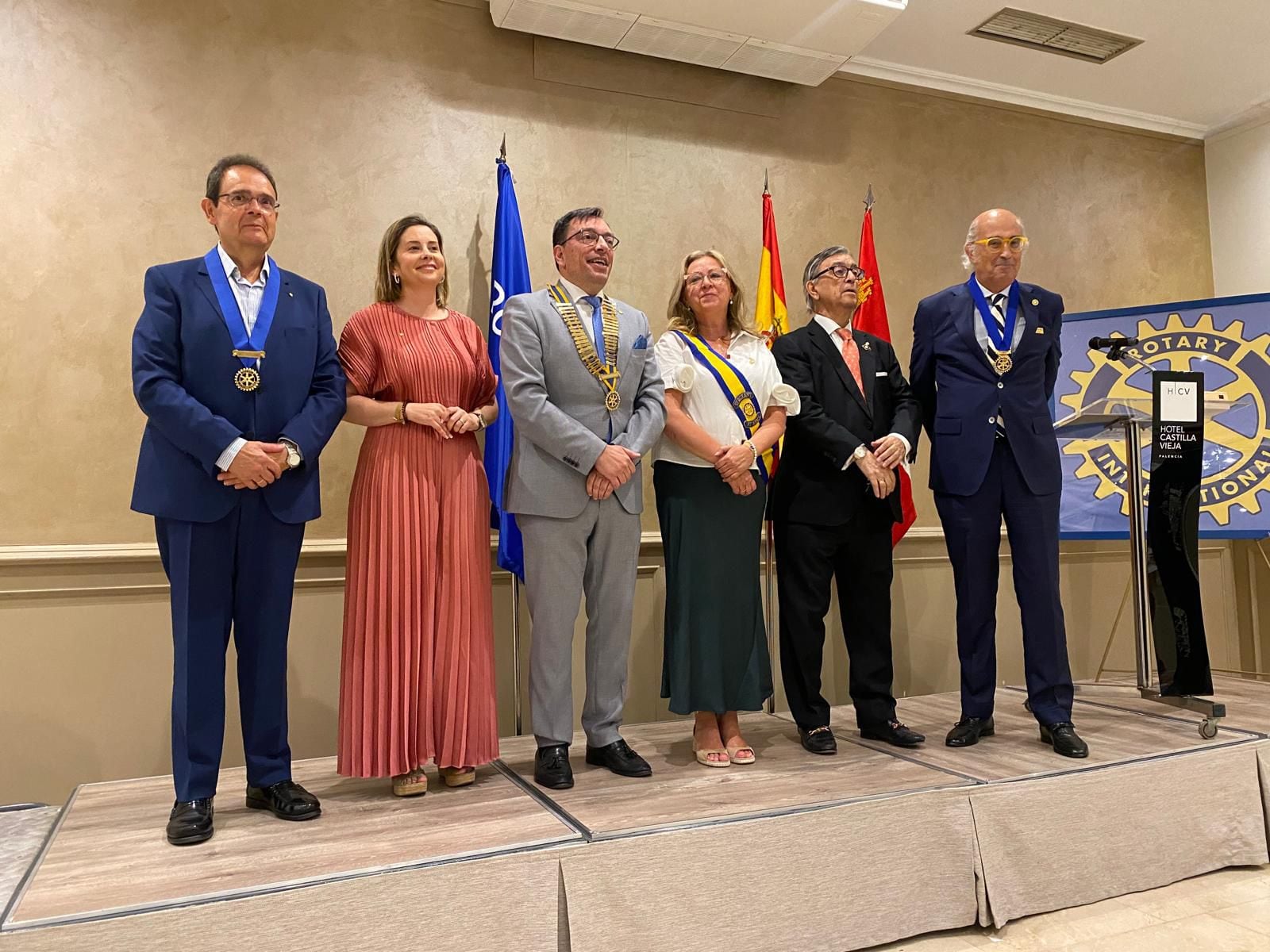 Toma de posesión de la nueva junta directiva del Rotary Club de Palencia