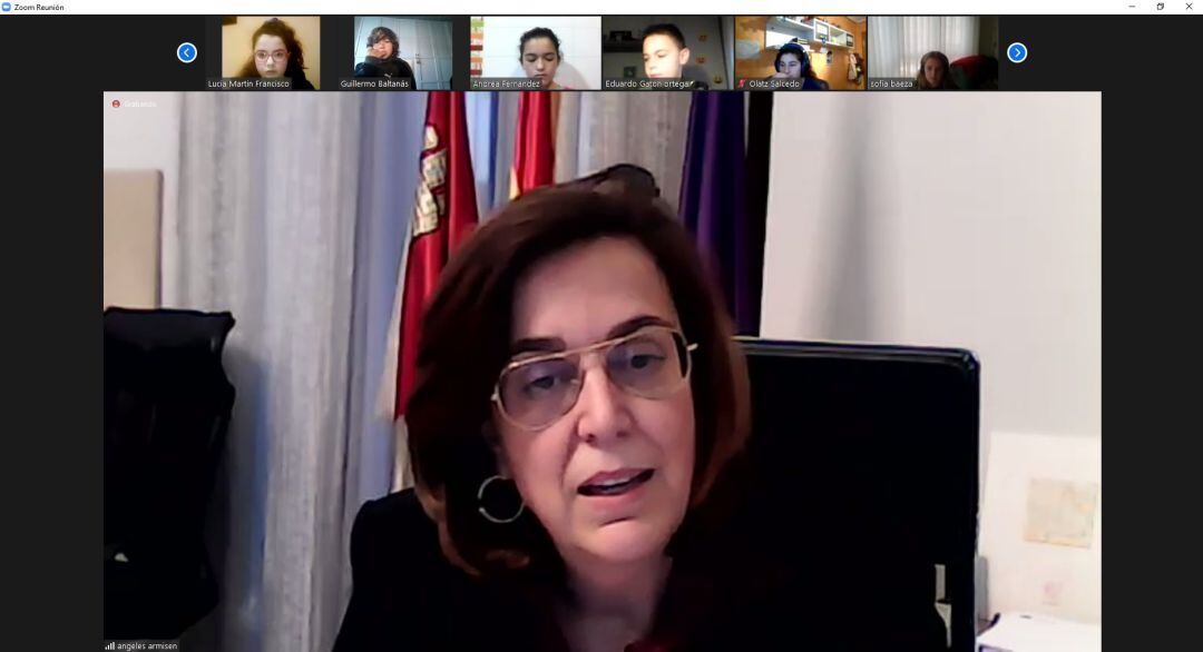 ZOOM del Consejo Provincial de la Infancia de Palencia