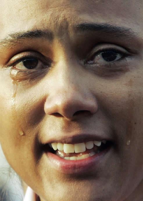 Marion Jones tras haber admitido que se había dopado