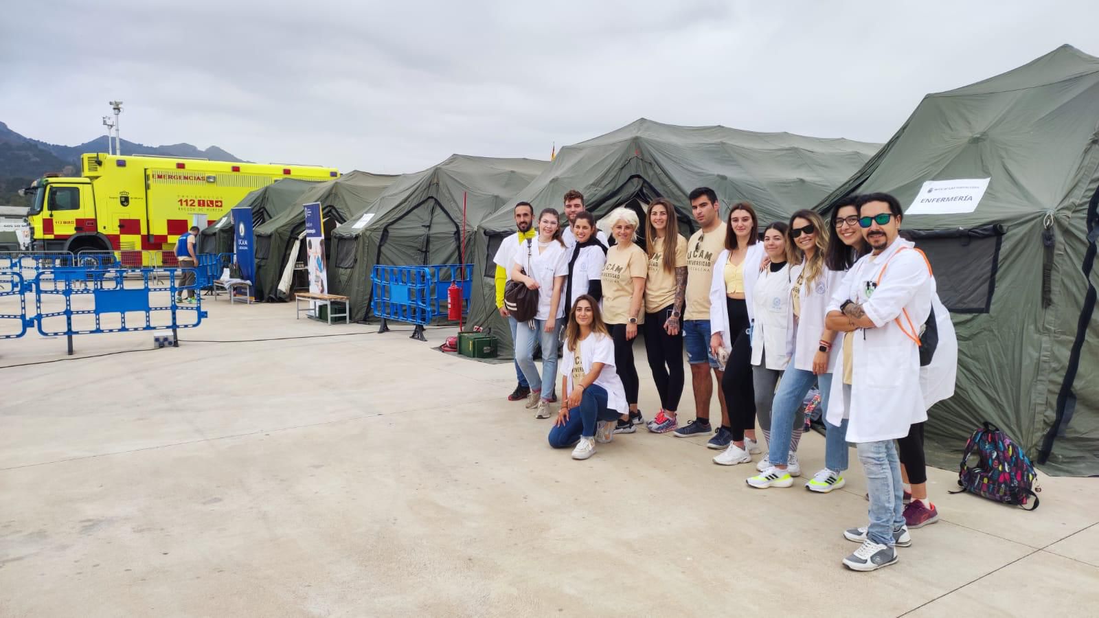 UCAM Cartagena voluntarios en la Ruta de las Fortalezas