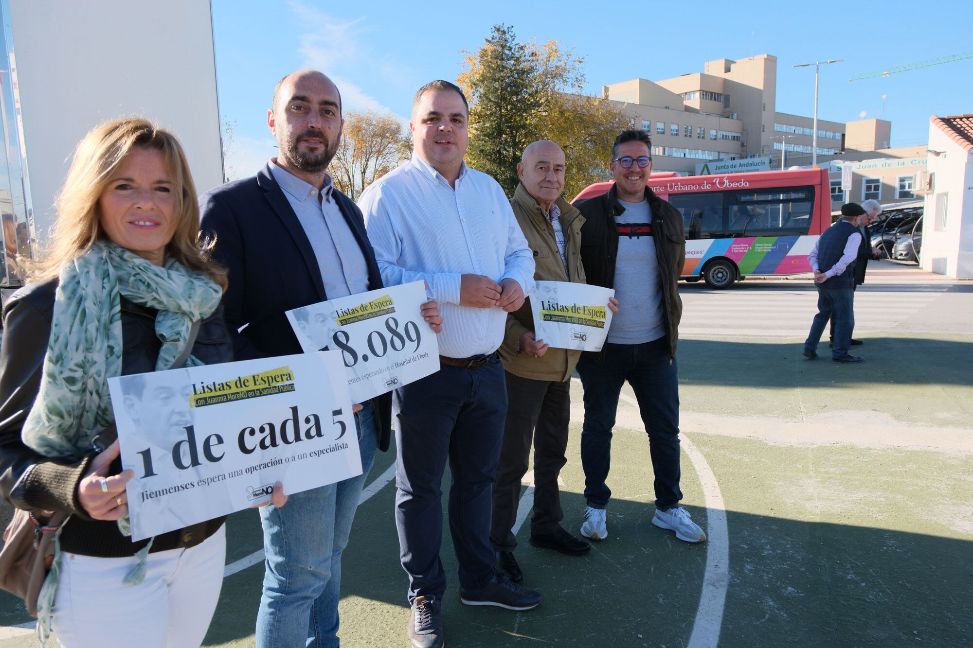 El PSOE rechaza las listas de espera en el Hospital de Úbeda