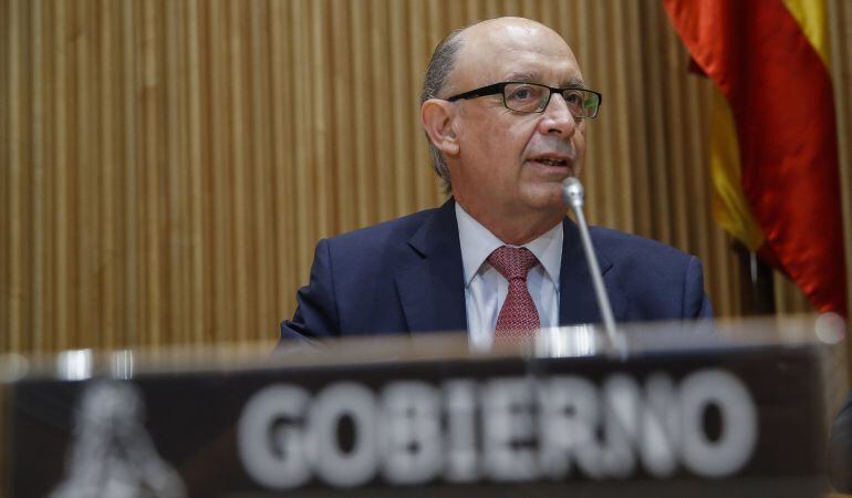 El ministro de Hacienda, Cristóbal Montoro