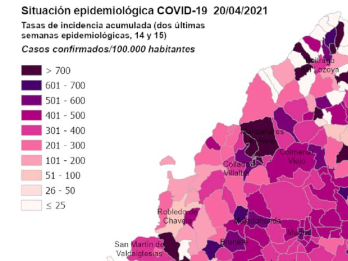 Algete suspende el Día del Libro tras notificar una tasa de 469 casos por cada 100.000 habitantes