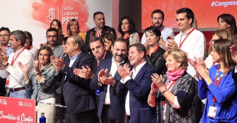 Clausura del pasado Congreso del PSOE de Castilla-La Mancha